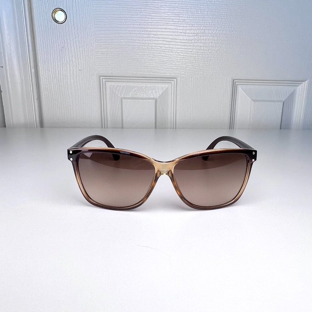 7 For All Mankind Brown Sunglasses 60mm Lens Y2K - Picture 2 of 6